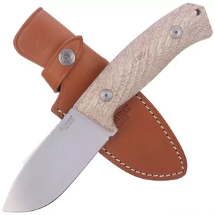 Nóż LionSteel M3 Natural Canvas Micarta, Satin Niolox by Michele Pensato (M3 CVN) - Noże - miniaturka - grafika 4
