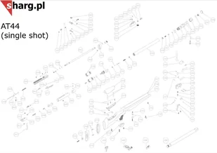 Nakrętka kontrująca iglicy do Hatsan: AT44, BT65, Galatian, Nova, Trophy (2211) - Osprzęt do wiatrówek - miniaturka - grafika 4
