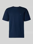 Koszulki męskie - T-shirt o kroju relaxed fit z czystej bawełny - miniaturka - grafika 1