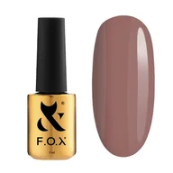 Lakiery hybrydowe - F.O.X Lakier Hybrydowy 7 ml - Mocha Mousse 106 Neutralny Brąz z Szarością - miniaturka - grafika 1