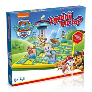 Winning Moves, Zgadnij Kto To? Psi Patrol, gra familijna - Gry planszowe - miniaturka - grafika 1