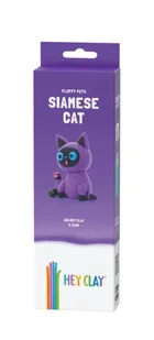 Hej Clay - Kot syjamski - TM Toys - Zabawki kreatywne - miniaturka - grafika 1