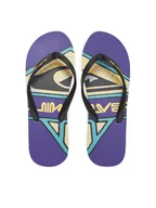 Klapki i japonki męskie - Quiksilver Japonki AQYL101427 Czarny - miniaturka - grafika 1