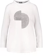 Koszulki i topy damskie - Samoon T-shirt damski, białawy, 44 PL - miniaturka - grafika 1