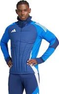 Bluzy męskie - Bluza męska adidas Tiro 24 Competition Winterized niebieska IY0120 S - miniaturka - grafika 1