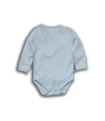 Body dla niemowląt - Nanaf Organic, Body dziecięce z długim rękawem, Mint, rozmiar 74 - miniaturka - grafika 1