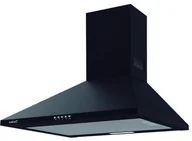Okapy kuchenne - CATA Hood OMEGA 600 BK Wall mounted Energy efficiency class C Plotis 60 cm 645 m³/h Mechanical LED Juodas - miniaturka - grafika 1