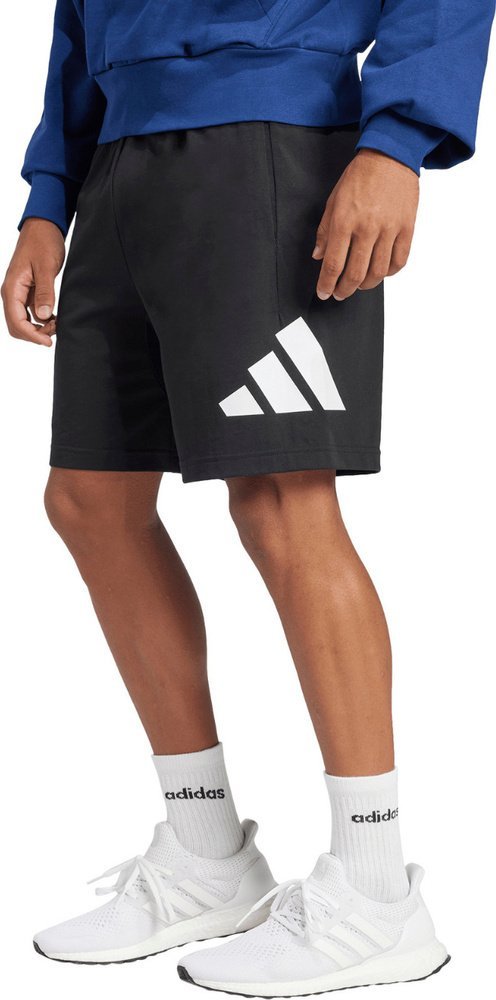 Adidas Spodenki męskie adidas Essentials Big Logo Single Jersey czarne IS6909 L