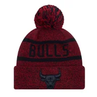 Czapki i chusty sportowe męskie - Czapka zimowa New Era NBA Chicago Bulls Jake Bobble Knit Beanie Hat - 60424795 - miniaturka - grafika 1