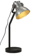 Lampy stojące - Srebrna retro lampa na biurko H9-T28 - miniaturka - grafika 1