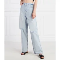 Spodnie damskie - CALVIN KLEIN JEANS Jeansy | Relaxed fit - miniaturka - grafika 1
