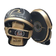 Tarcze i łapy - Rival RPM100 Punch Mitts Łapy Trenera Black/Gold - miniaturka - grafika 1