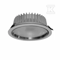 Oprawy, klosze i abażury - Downlight LED SPMI3000 240mm 28W 4000K 3000lm opal IP43 podtynkowy okrągły biały - miniaturka - grafika 1