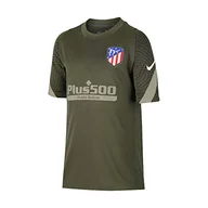 Koszulki i topy damskie - NIKE ATM Y NK BRT Strke Top SS T-Shirt, Unisex dzieci, Khaki/Cargo Khaki/Khaki/Khaki Full spons-plyr, S - miniaturka - grafika 1