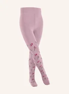 Rajstopy - Falke Rajstopy Little Flowers pink - miniaturka - grafika 1