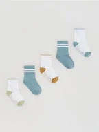 Skarpetki dla dzieci - Reserved - Skarpetki 5 pack - biały - miniaturka - grafika 1
