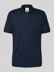 Koszulka polo o kroju slim fit z wyhaftowanym logo model ‘LIQUID TOUCH’ - Koszulki męskie - miniaturka - grafika 1