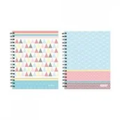 Notesy i bloczki - Inter Druk Kołonotatnik spirala po krótkim A6 100# - miniaturka - grafika 1