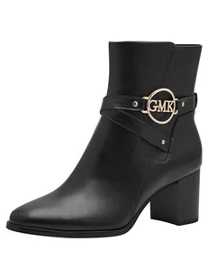 Marco Tozzi by Guido Maria Kretschmer Damskie botki Zip+Slip 2-85300-43 Modne kozaki, czarne, 41 EU, czarny, 41 EU - Botki damskie - miniaturka - grafika 1