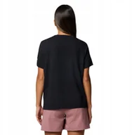 Koszulki męskie - Columbia Rolling Bend Graphic SS Tee 2120021011 Czarne XL - miniaturka - grafika 1