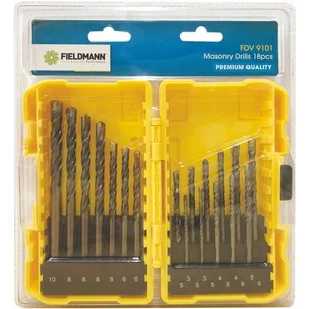 FIELDMANN FDV 9101 Zestaw 18 wierteł bitów - Akcesoria do elektronarzędzi - miniaturka - grafika 1