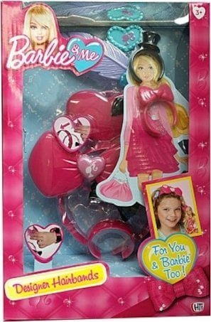 Lalka Barbie Mattel Barbie by Mattel, Glamtastic, Doll Accessory Play Set, Barbie and Me, For Girls, 3+ years For Girls