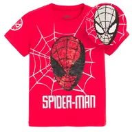 Koszulki dla chłopców - Cool Club, T-shirt chłopięcy, czerwony, Spider-Man - miniaturka - grafika 1