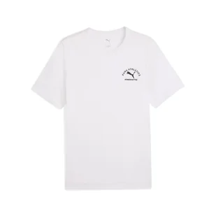 Męska koszulka PUMA Class z grafiką PUMA White - Koszulki sportowe męskie - miniaturka - grafika 1