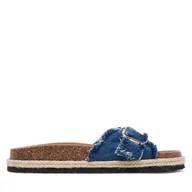 Klapki i japonki damskie - Klapki JENNY LB-P1629 Granatowy - miniaturka - grafika 1