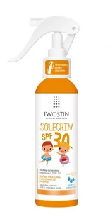 Iwostin Solecrin Spray ochronny dla dzieci SPF 30+, 150 ml 7076580 - Balsamy i kremy do opalania - miniaturka - grafika 1