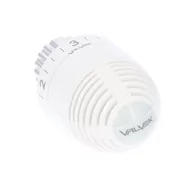 Akcesoria grzewcze - Głowica termostatyczna Vector GZ 0.5 PN10 M30x1,5, biała - miniaturka - grafika 1