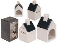 Dekoracje domu - Ceramiczny domek na tealighty - miniaturka - grafika 1