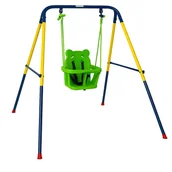 Księgarnia OUTLET - BLACK FOREST STELAŻOWA HUŚTAWKA KUBEŁKOWA DLA MAŁYCH DZIECI 116x140x123CM CD-S006 - miniaturka - grafika 1