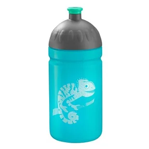 Bidon STEP BY STEP Tropical Chameleon 500 ml Turkusowy - Shakery i bidony sportowe - miniaturka - grafika 1