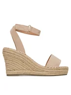 Espadryle damskie - DeeZee Espadryle JSZ2022-06 Różowy - miniaturka - grafika 1
