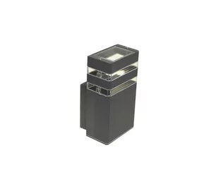 Kinkiet zewnętrzny SANTA 1xGU10/30W/230V IP54 antracyt - Lampy ogrodowe - miniaturka - grafika 1