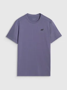 4F Koszulka sportowa w kolorze szarym - Koszulki sportowe męskie - miniaturka - grafika 1