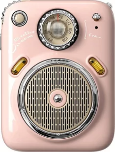 Głośnik Divoom Beetles-FM różowy (2020101236889211154) - Głośniki przenośne - miniaturka - grafika 1