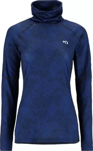 Damska bluzka termoaktywna Kari traa FIERCE LONG SLEEVE royal rozmiar M - Kombinezony - miniaturka - grafika 1