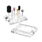 Pozostałe akcesoria kosmetyczne - ACTIVESHOP PODSTAWKA AKRYLOWA NA FREZY AS_100973 - miniaturka - grafika 1