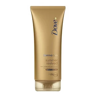 Dove DERMA SPA SUMMER REVIVED Brązujący balsam do ciała ciemna karnacja, 200 ml 8712561982849 - Samoopalacze - miniaturka - grafika 1