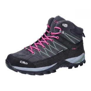 CMP Rigel Mid Wmn Shoes Wp damskie buty trekkingowe, Antracyt, zieleń mineralna, 36 EU - Buty trekkingowe damskie CMP Rigel Mid Wmn Shoes Wp damskie buty trekkingowe, Antracyt, zieleń mineralna, 36 EU - Buty trekkingowe damskie - miniaturka - grafika 1
