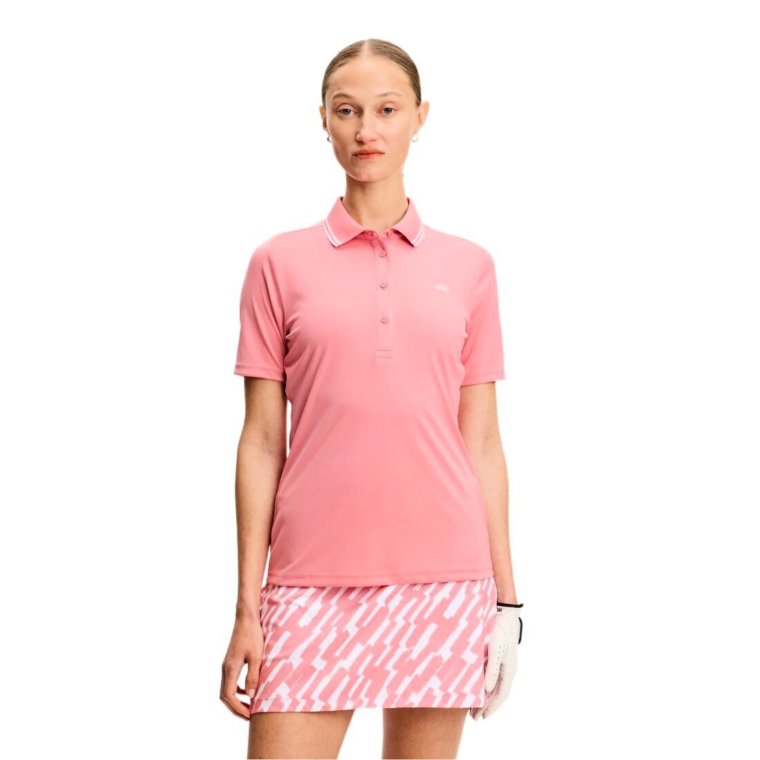Koszulka damska J.Lindeberg Gunilla Polo Flamingo Plume S