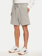 Spodenki męskie - adidas Szorty sportowe ALL SZN French IY4152 Szary Regular Fit - miniaturka - grafika 1