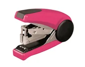Przybory szkolne - Tetis Zszywacz One Touch GV085-RV różowo-czarny - miniaturka - grafika 1