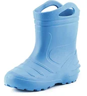 Buty dla dziewczynek - Ladeheid Kalosze dziecięce, lekkie jak piórko, z tworzywa EVA, kalosze termiczne z podszewką KL051, jasnoniebieski, 35 EU - miniaturka - grafika 1