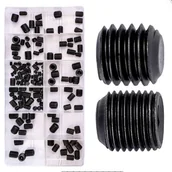 Śruby i nakrętki - ZESTAW ŚRUB ŚRUBA IMBUSOWA BEZ KOŁNIERZA 160 szt. - miniaturka - grafika 1