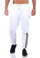 Spodenki męskie - ALPHA INDUSTRIES męskie spodnie do biegania białe, biały, S - miniaturka - grafika 1