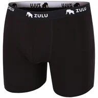Majtki męskie - Męskie bokserki Zulu Bambus 210 6in Rozmiar: L / Kolor: czarny - miniaturka - grafika 1