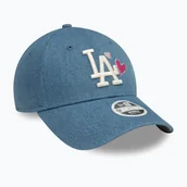 Czapki damskie - Czapka z daszkiem damska New Era Denim Icon 9Forty Los Angeles Dodgers navy WYSYŁKA W 24H 30 DNI NA ZWROT - miniaturka - grafika 1